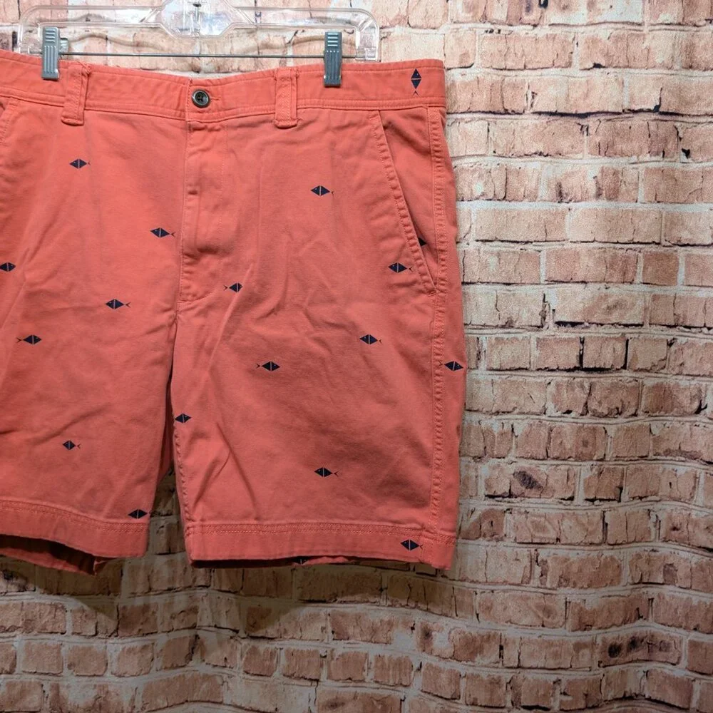 St. John's Bay Shorts Comfort Stretch SALMON Size 36